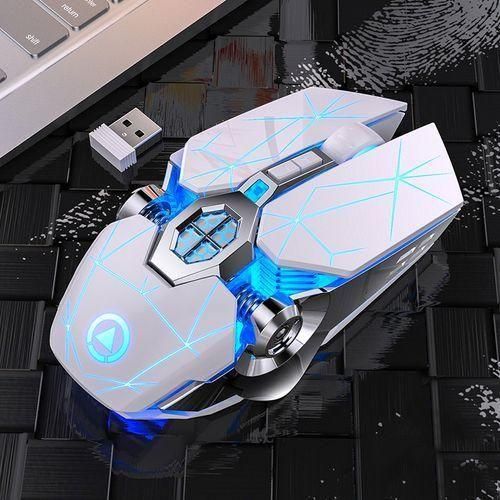 Bluetooth Wireless Gaming Mouse - 7 Keys, 3 Levels DPI, Silent