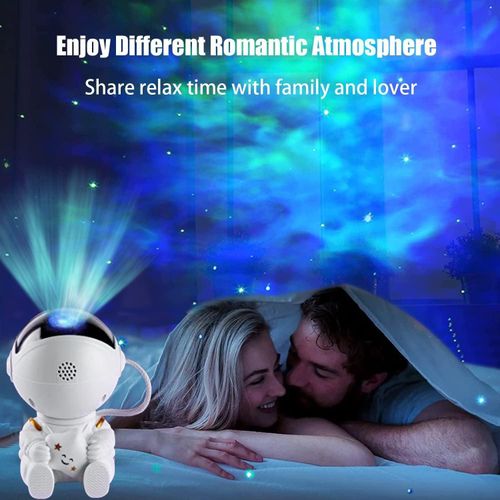 Astronaut starry sky projector, starry sky ceiling night light with remote control, holiday gift
