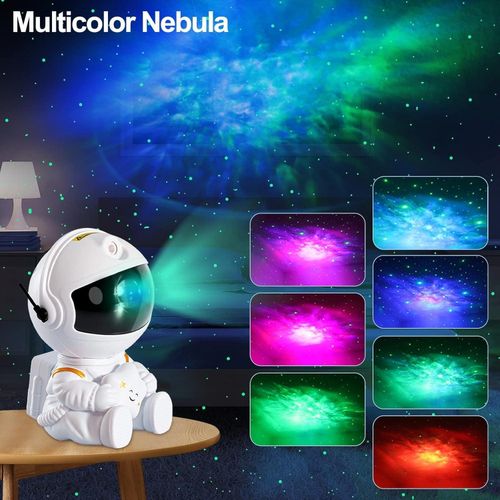 Astronaut starry sky projector, starry sky ceiling night light with remote control, holiday gift