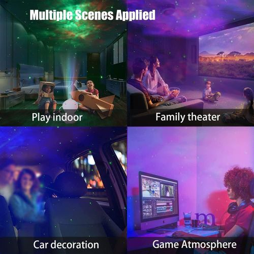 Astronaut starry sky projector, starry sky ceiling night light with remote control, holiday gift