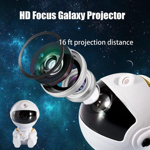Astronaut starry sky projector, starry sky ceiling night light with remote control, holiday gift