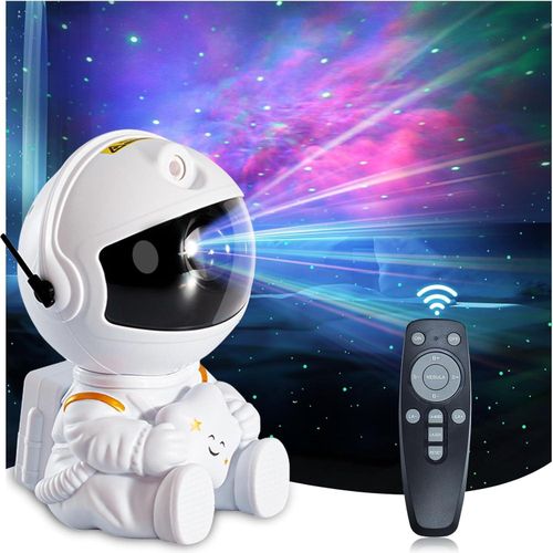 Astronaut starry sky projector, starry sky ceiling night light with remote control, holiday gift
