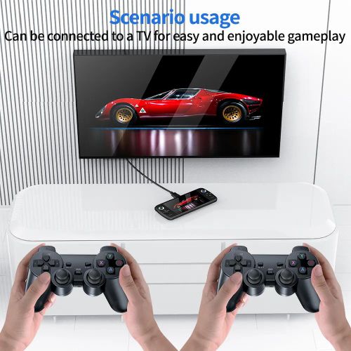 M27 Portable Retro Handheld Game Console with FREE Screen protector, 7.0- Inch, 64GB, Linux OS, 20,000+ Pre-loaded Games, Kids Gifts