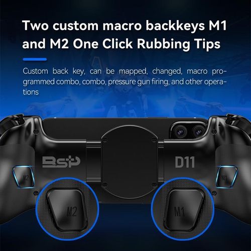 Wireless Game Controller for Android/iPhone/PC - Bluetooth, ABS, Hall Effect Joystick