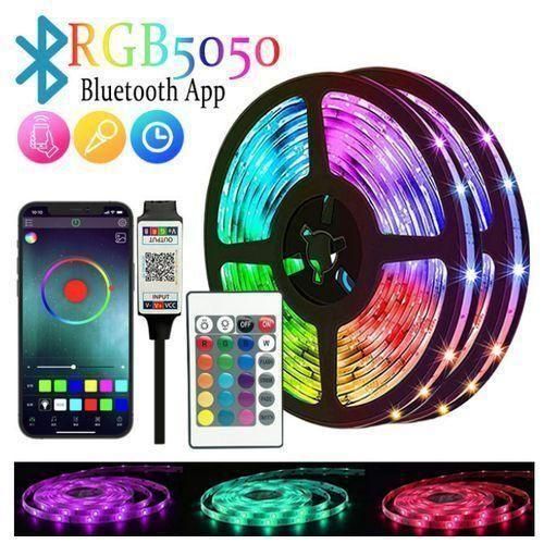 10M LED Colorful Light With Bluetooth Remote Control