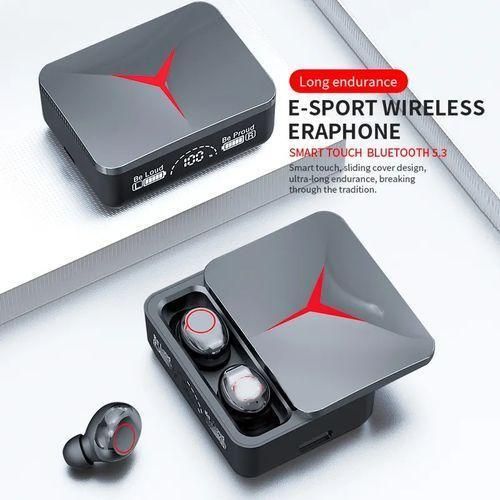 M90 Wireless Earbuds Bluetooth 5.3 - Waterproof, 600mAh Battery, 66H Playtime