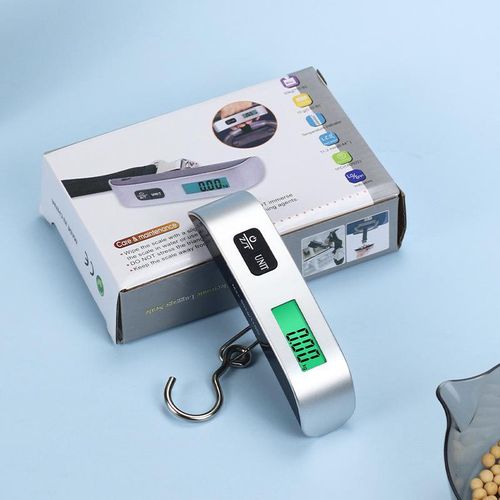 Digital Luggage Scale 50kg Portable Handheld Weighing Scale with LCD Display