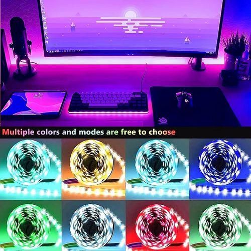 10M RGB Bluetooth Control LED Strip Lights 12V USB Color Changing TV PC Back Light