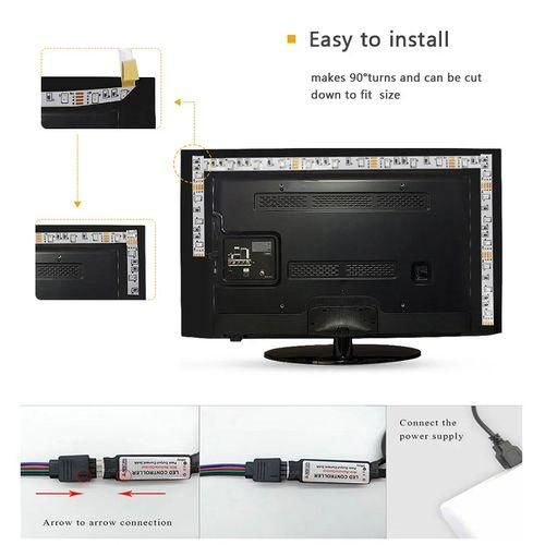 20M RGB Bluetooth Control LED Strip Lights 12V USB Color Changing TV PC Back Light