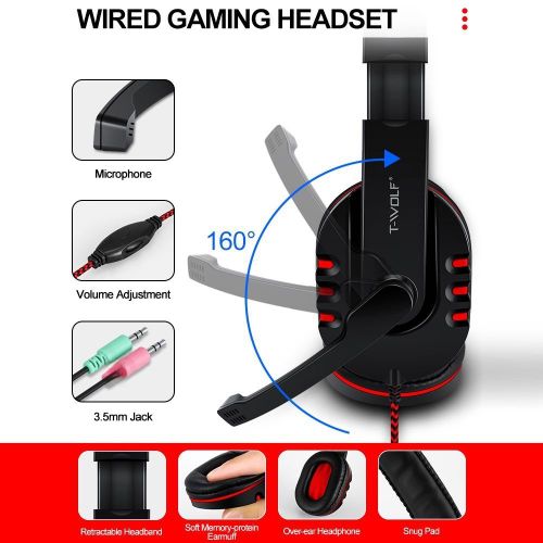 TF800 Gaming Combo - 104 Keys Keyboard, Mouse, Headset, Mouse Pad