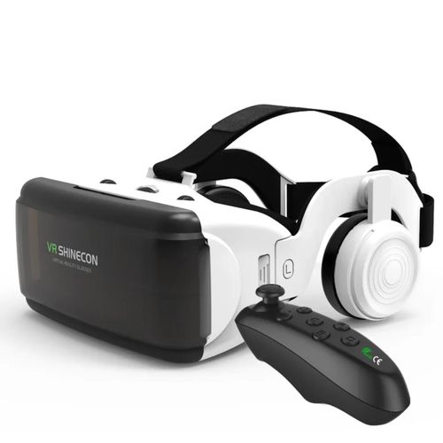 Virtual Reality Headset - 3D VR with Controller & Headphones